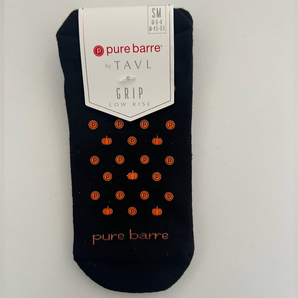 Pure Barre Halloween Grippy Socks